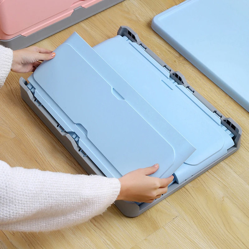 Folding Storage Box Environmental Protection Plastic Multi-function Sundries Organizer Home Accessories D54
Folding Storage Box Environmental Protection Plastic Multi-function Sundries Organizer Home Accessories D54