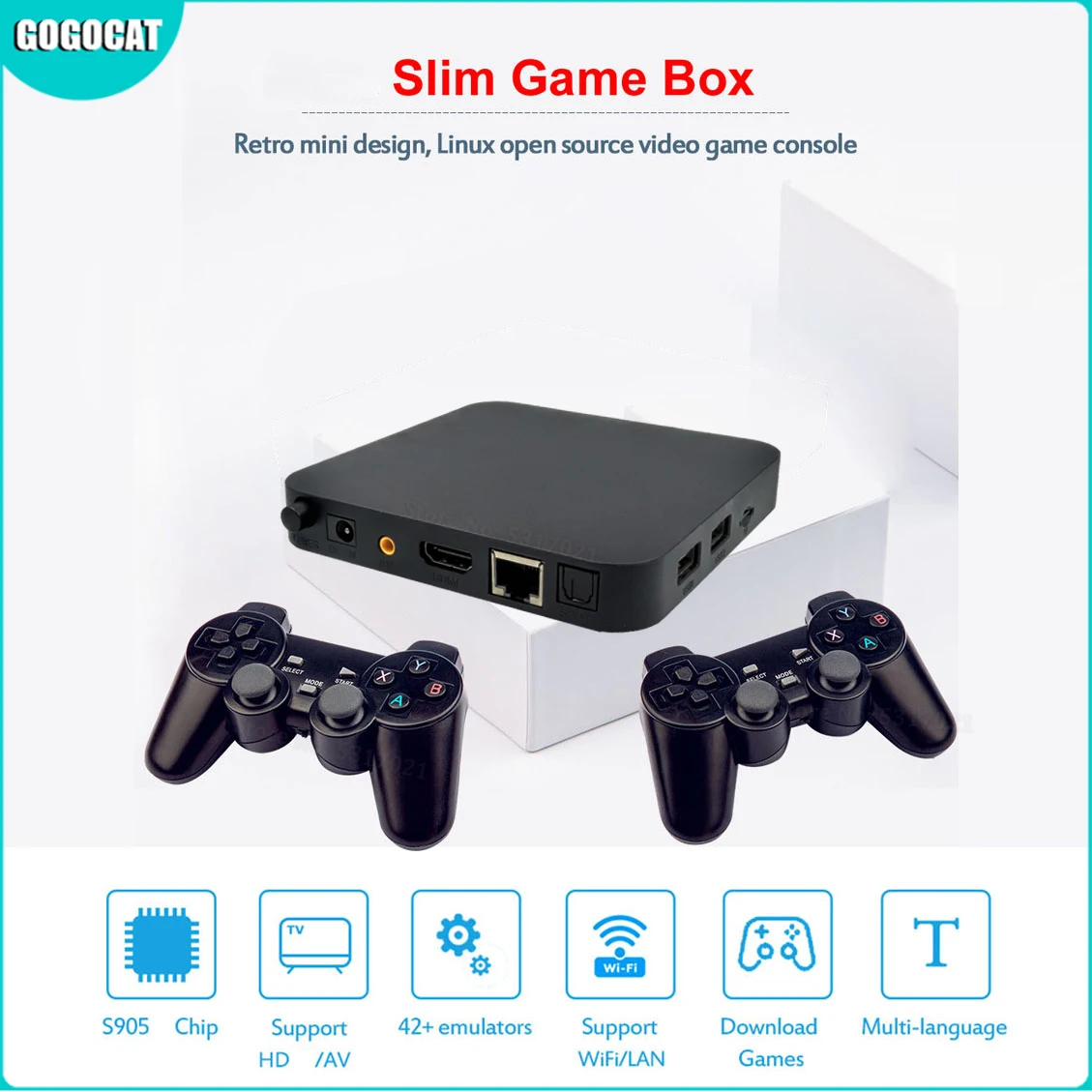 Emulator Fighting Box 3D 4K 64bit HD Mini Arcade Video Game Console Retro 5000+ Game for Super Nintendo for N64 for PSP for PS1
Emulator Fighting Box 3D 4K 64bit HD Mini Arcade Video Game Console Retro 5000+ Game for Super Nintendo for N64 for PSP for PS1