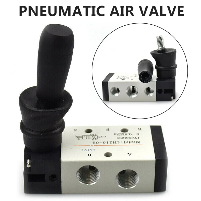 

Пневматический электромагнитный регулирующий клапан 4H210-08, 2 положения, 1/4 дюйма PT, ручной рычаг тяги, электрические магнитные пневматические клапаны