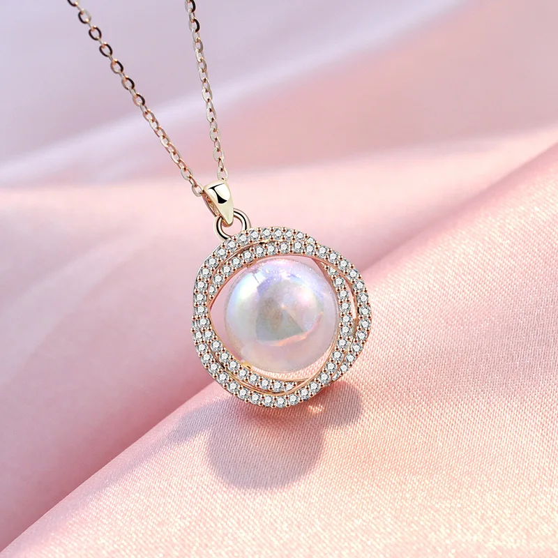 Necklace Women's 925 Sterling Silver Rose Gold Plated Silver Beads Pendant Luxurious Style High Sense Necklace 2022 New
Necklace Women's 925 Sterling Silver Rose Gold Plated Silver Beads Pendant Luxurious Style High Sense Necklace 2022 New