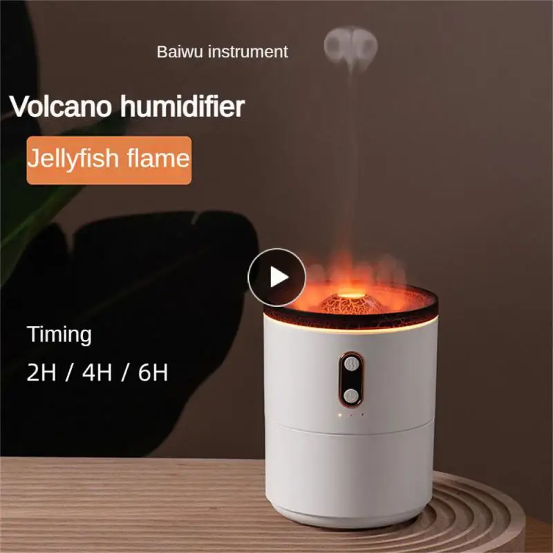Flame Humidifier White Two Light Colors Air Humidifier Set Open Close Air Atomizer Household Appliances 4w Power Mist Humidifier
Flame Humidifier White Two Light Colors Air Humidifier Set Open Close Air Atomizer Household Appliances 4w Power Mist Humidifier