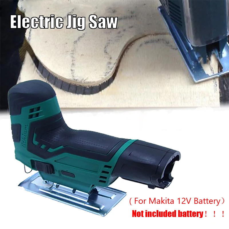 Cordless Jig Saw 80mm Portable Electric Jigsaw Rechargeable Mini Logging Saw Wood Cutting Power Tool For Makita 12V Battery
Cordless Jig Saw 80mm Portable Electric Jigsaw Rechargeable Mini Logging Saw Wood Cutting Power Tool For Makita 12V Battery