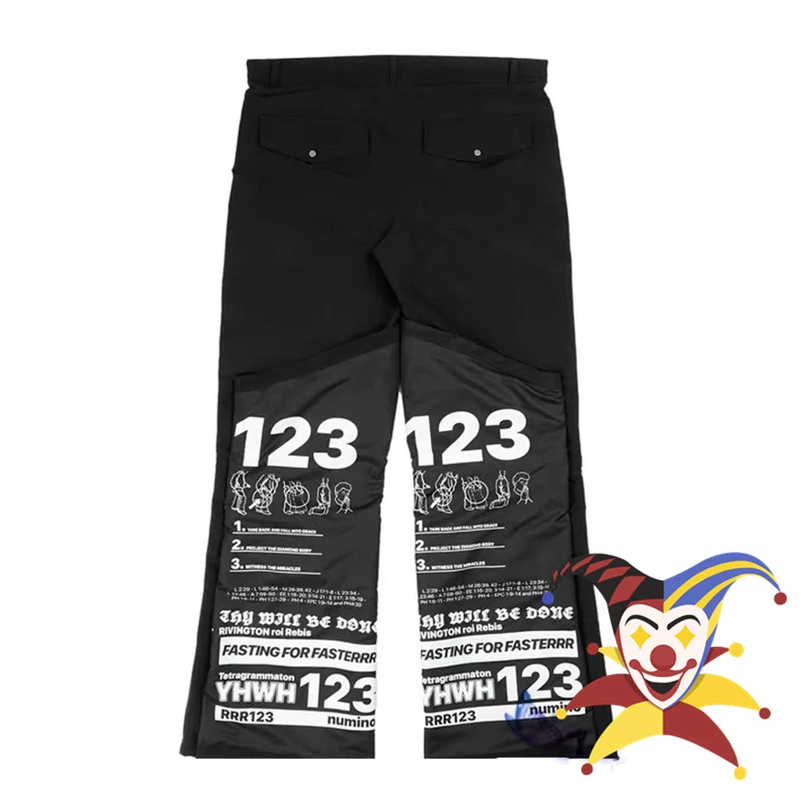 RRR123 EMERGENCY PRAYER SWEATPANTS Cargo Pants Men Women Drawstring Black Zipper RRR-123 Pants Overalls
RRR123 EMERGENCY PRAYER SWEATPANTS Cargo Pants Men Women Drawstring Black Zipper RRR-123 Pants Overalls