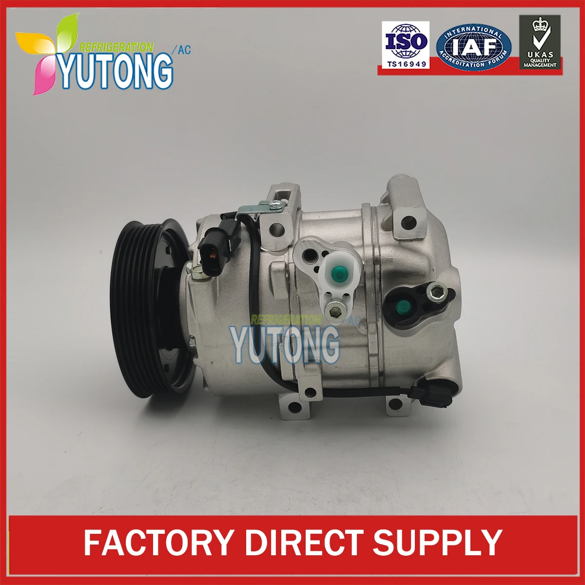 DVE18 Auto AC Compressor For Kia Sorento 2.4L 97701-2P400 1F3BE-06400
DVE18 Auto AC Compressor For Kia Sorento 2.4L 97701-2P400 1F3BE-06400