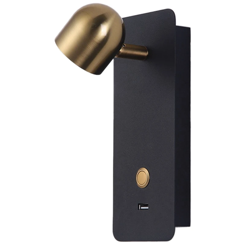 1Set Surface Mounted Plug-In Bedroom Wall Lamp Hotel Bedroom Bedside Reading Lamp Press Switch Bedside Wall Lamp Metal+ABS
1Set Surface Mounted Plug-In Bedroom Wall Lamp Hotel Bedroom Bedside Reading Lamp Press Switch Bedside Wall Lamp Metal+ABS