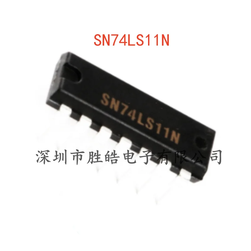 (10PCS) NEW SN74LS11N 3 Input Port 3 with Gate Logic Chip Straight In DIP-14 SN74LS11N Integrated Circuit
(10PCS) NEW SN74LS11N 3 Input Port 3 with Gate Logic Chip Straight In DIP-14 SN74LS11N Integrated Circuit