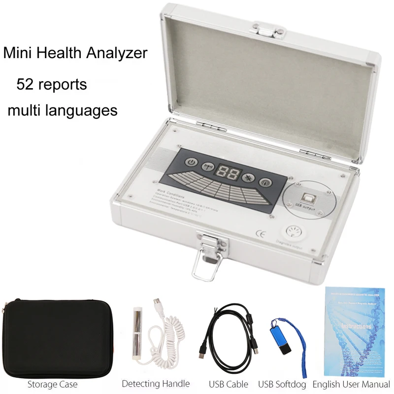 2022 New version Quantum Magnetic Resonance Analyzer Body Analyzer checking set with 54 reports
2022 New version Quantum Magnetic Resonance Analyzer Body Analyzer checking set with 54 reports