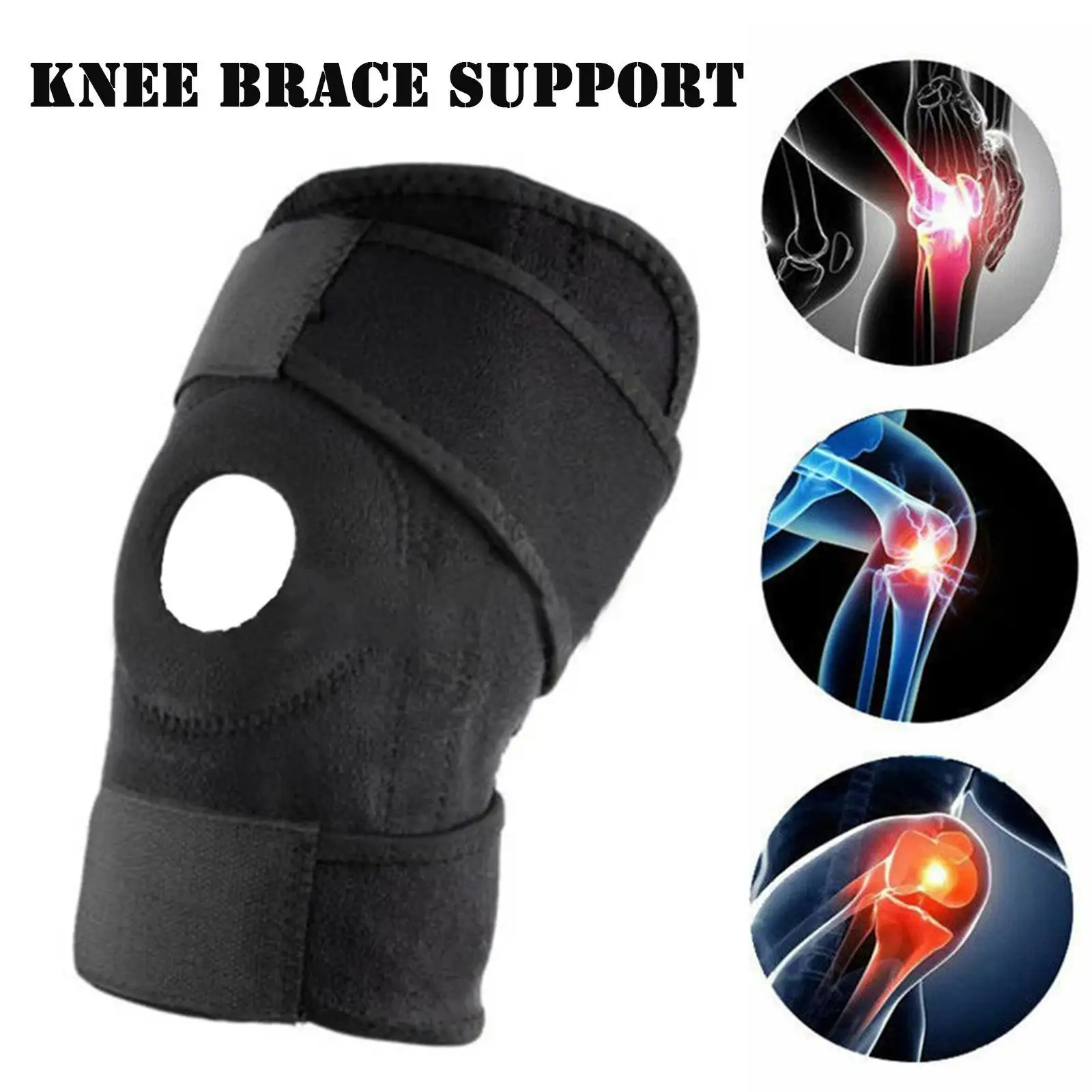 Fitness Knee Support Patella Belt Elastic Bandage Tape Sport Strap Knee Pads Protector Band For Knee Brace Football Sports
Fitness Knee Support Patella Belt Elastic Bandage Tape Sport Strap Knee Pads Protector Band For Knee Brace Football Sports