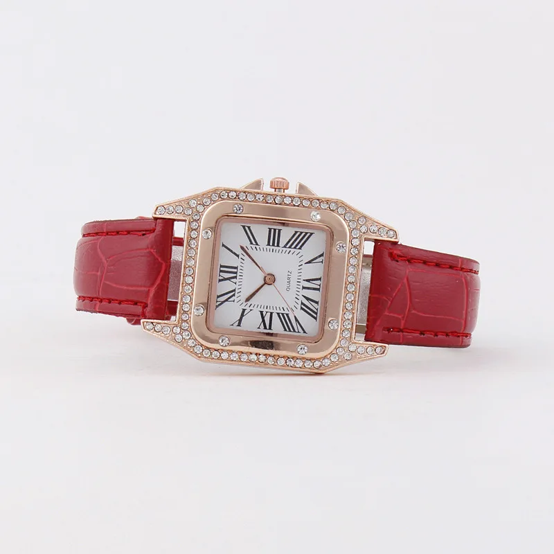 Fashion Square Watches Women Rose Gold Lady Quartz Watch Casual Relogio Feminino Crystal Ladies Stainless Steel Wrist Watch
Fashion Square Watches Women Rose Gold Lady Quartz Watch Casual Relogio Feminino Crystal Ladies Stainless Steel Wrist Watch