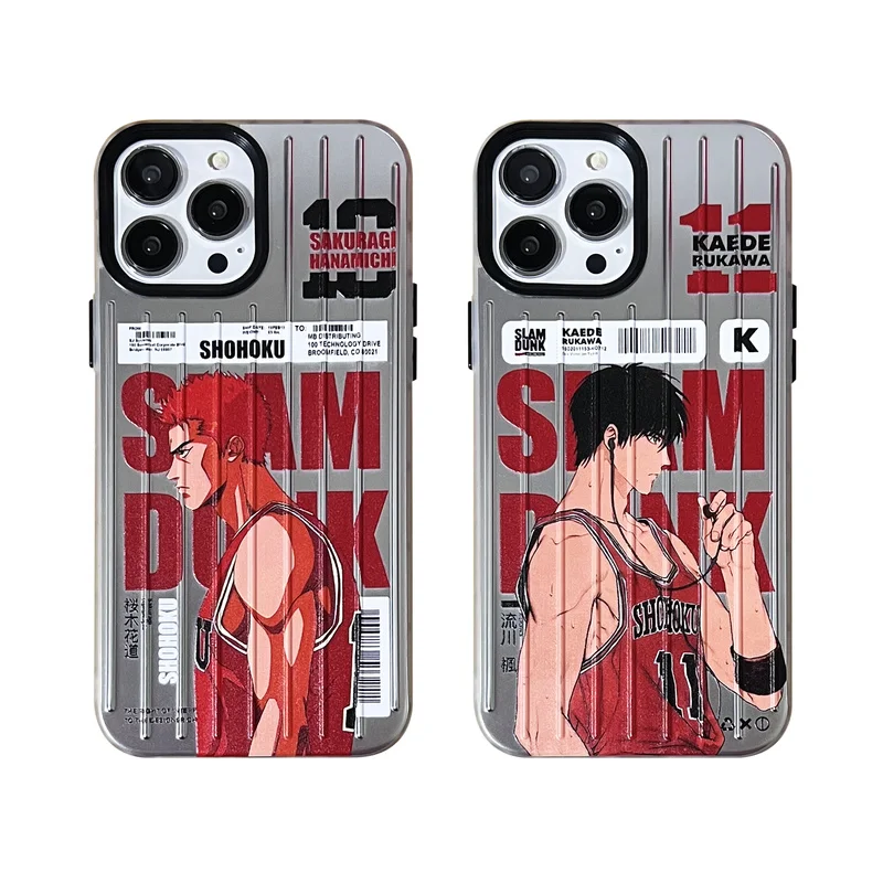 Anime Slam Dunk Luxury Silver Vntage Phone Cases For iPhone 14 13 12 11 Pro Max Mini XR XS MAX 8 X 7 SE 2020 Back Cover
Anime Slam Dunk Luxury Silver Vntage Phone Cases For iPhone 14 13 12 11 Pro Max Mini XR XS MAX 8 X 7 SE 2020 Back Cover