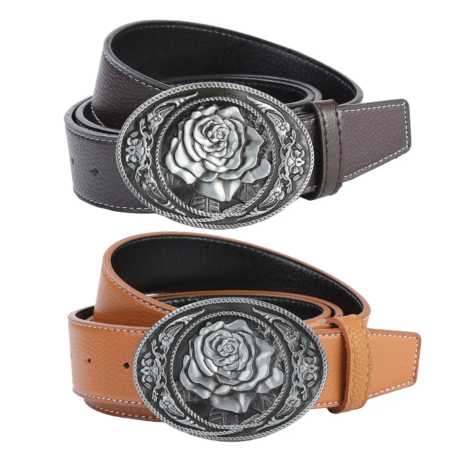 Retro Style Men's Belt PU Leather Waist Belt Gift Western cowgirl Belt for Formal Dress
Retro Style Men's Belt PU Leather Waist Belt Gift Western cowgirl Belt for Formal Dress