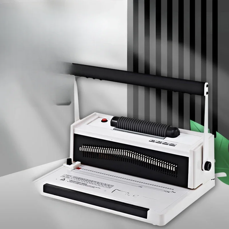 200Pro electric single coil spiral coil binding machine contract text punching machine
200Pro electric single coil spiral coil binding machine contract text punching machine
