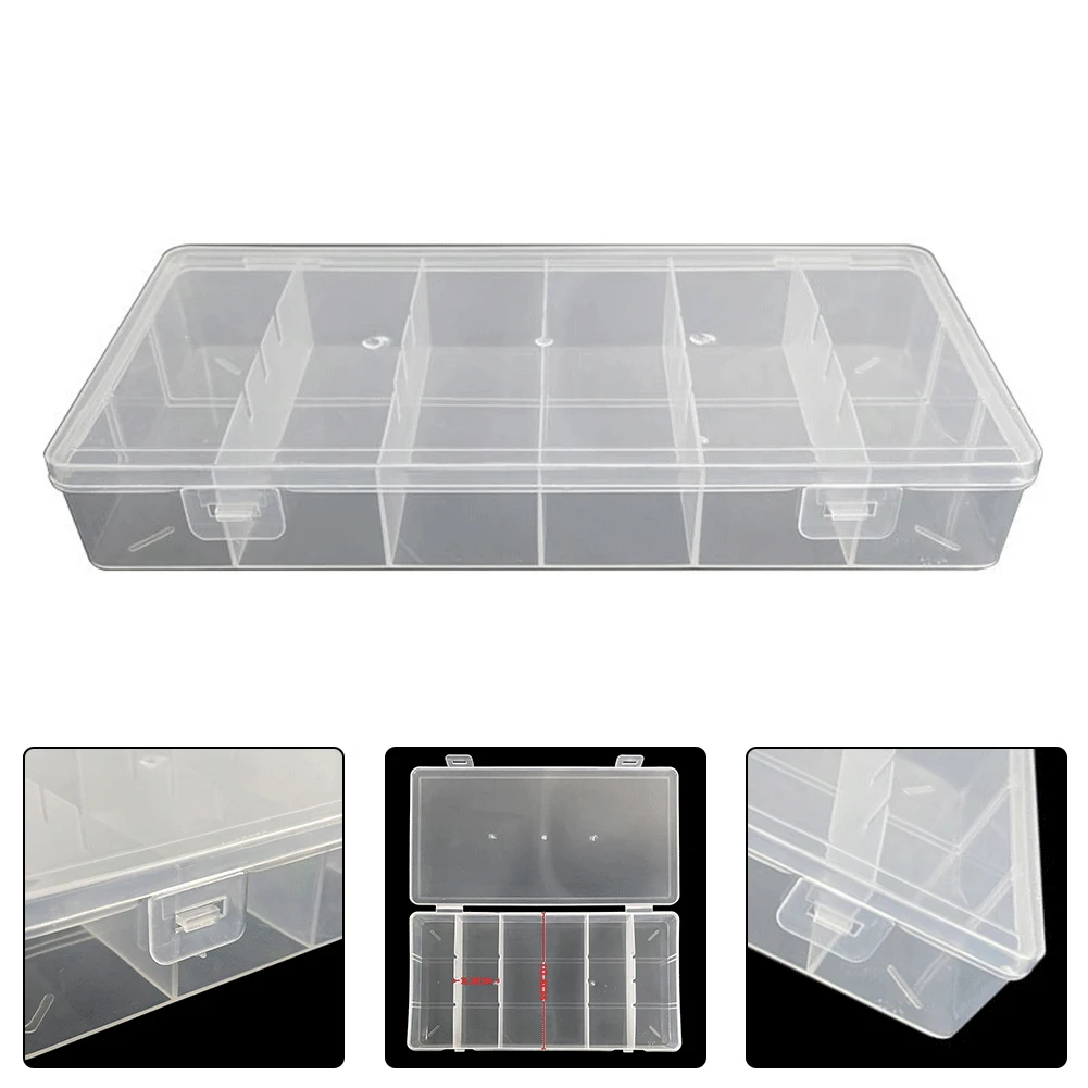Durable Fishing Tackle Boxes Hot Sale Strong Plastic Lure Fishing Hook Box Fishing Bait Tackle Storage Case 6 Compartments Part
Durable Fishing Tackle Boxes Hot Sale Strong Plastic Lure Fishing Hook Box Fishing Bait Tackle Storage Case 6 Compartments Part