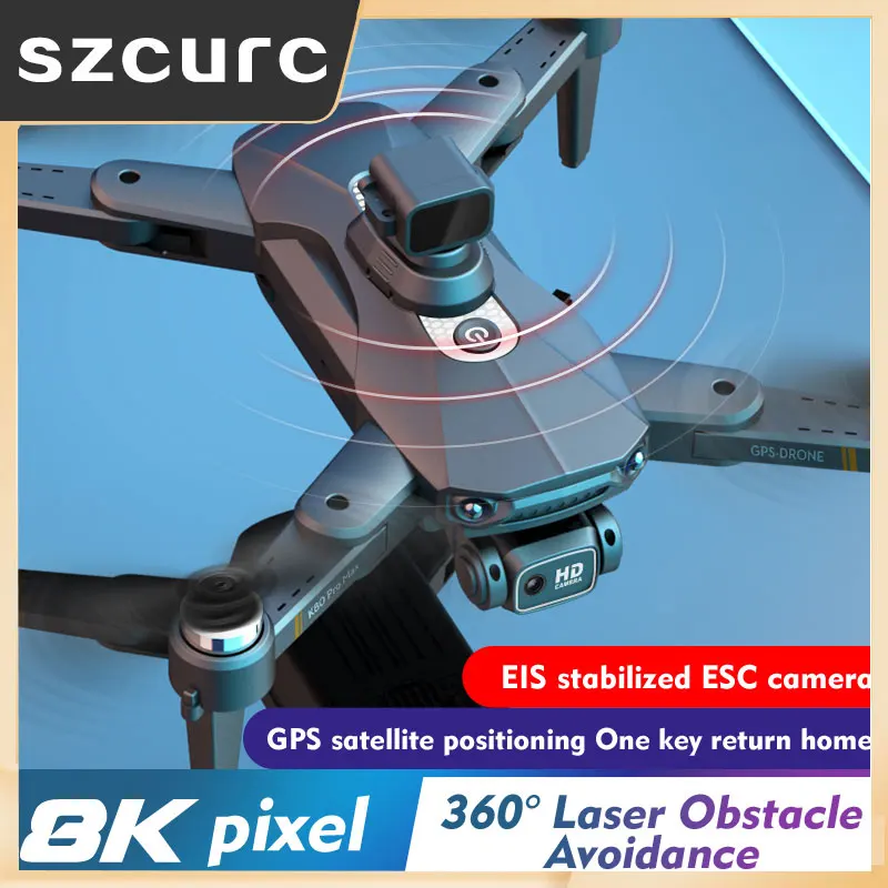 SZCURC K80 PROMax, беспилотник для обхода препятствий, GPS, флэш-Дрон, 4k, профессиональный флэш-Дрон
SZCURC K80 PROMax, беспилотник для обхода препятствий, GPS, флэш-Дрон, 4k, профессиональный флэш-Дрон