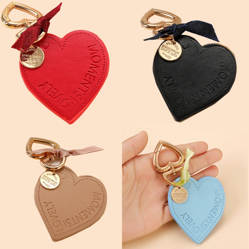 Korean fashion pu leather heart keychain keyring for women girls cute car key chain ring bag charm accessories pendant jewelry
Korean fashion pu leather heart keychain keyring for women girls cute car key chain ring bag charm accessories pendant jewelry
