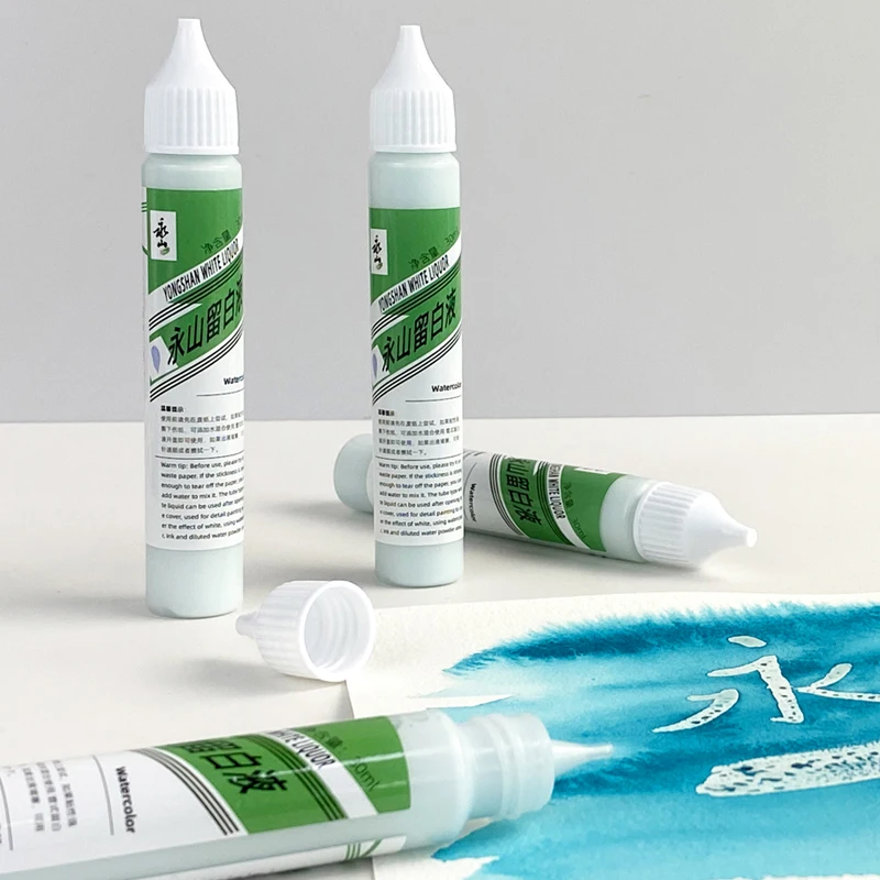 30ml White Watercolor Masking Fluid Liquid Pen Send Pig Skin To Wipe Gum Art Tools For Painting Art Supplies
30ml White Watercolor Masking Fluid Liquid Pen Send Pig Skin To Wipe Gum Art Tools For Painting Art Supplies