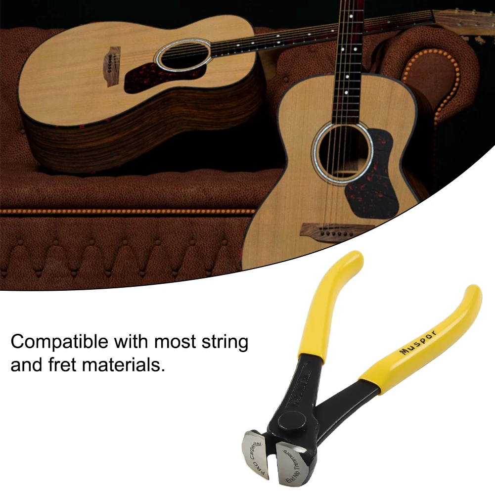1pc Fret Cutters Great Tool For Pulling Up Frets Smooth Rough Surface Non-slip Handle Soft Iron Electric Guitar Accessories
1pc Fret Cutters Great Tool For Pulling Up Frets Smooth Rough Surface Non-slip Handle Soft Iron Electric Guitar Accessories