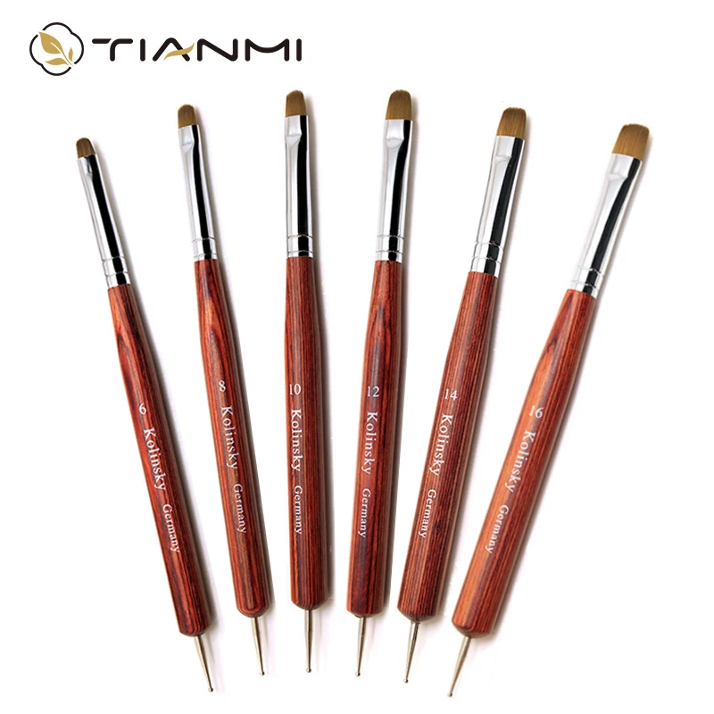 TIANMI Gel Point Drill Brush Nail Acrylic Brush Poly UV Gel Extension Builder Double Head Drawing Painting Pen Manicure Tool
TIANMI Gel Point Drill Brush Nail Acrylic Brush Poly UV Gel Extension Builder Double Head Drawing Painting Pen Manicure Tool