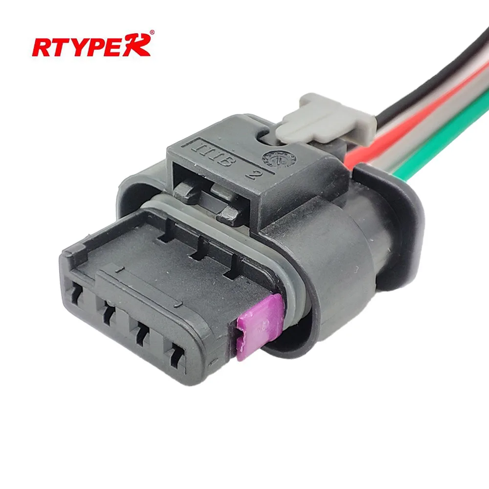 4 Pin Fuel Injector Intake Pressure Nitrogen Oxygen Sensor Plug Water Temperature Connector Pigtail 1718657-1
4 Pin Fuel Injector Intake Pressure Nitrogen Oxygen Sensor Plug Water Temperature Connector Pigtail 1718657-1