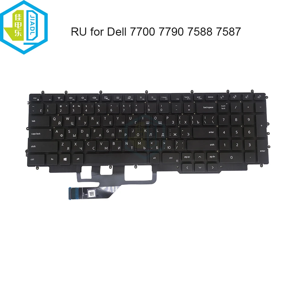 Laptops RGB Backlight RU Russian keyboard Color Backlit for Dell G7 7587 7588 7700 7790 08F69N 8F69N Game Notebook keyboards New
Laptops RGB Backlight RU Russian keyboard Color Backlit for Dell G7 7587 7588 7700 7790 08F69N 8F69N Game Notebook keyboards New
