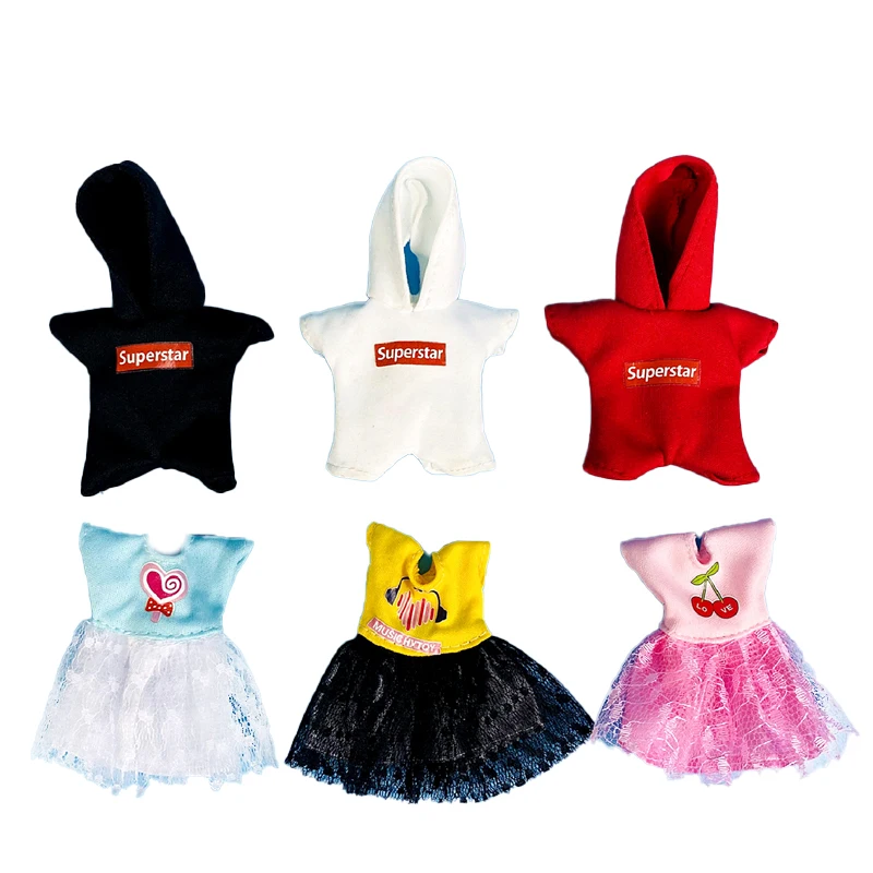 1Pcs 16cm Universal Doll Clothes Accessories BJD Fashion Dress Overalls Clothes Set 15 Styles Can Choose Girl Dress Up Toys Gift
1Pcs 16cm Universal Doll Clothes Accessories BJD Fashion Dress Overalls Clothes Set 15 Styles Can Choose Girl Dress Up Toys Gift