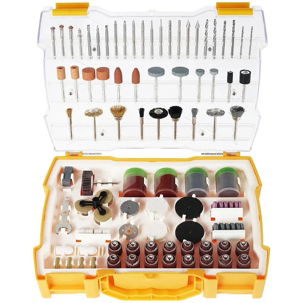 302 Pcs Polishing Bit Grinding Head Abrasive Sanding Disc Set For Electric Drill Power Grinder Rotary Tools Accessories Kit
302 Pcs Polishing Bit Grinding Head Abrasive Sanding Disc Set For Electric Drill Power Grinder Rotary Tools Accessories Kit