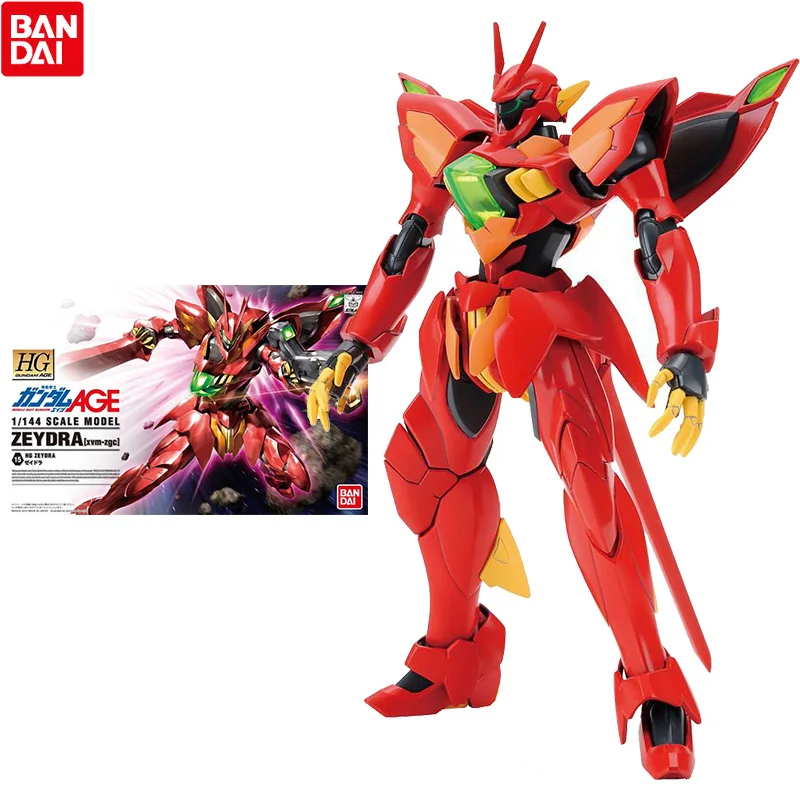 Bandai Gundam Model Kit Anime Figure HG AGE-15 Zeydra XVM-ZGC Zeydra Genuine Gunpla Model Action Toy Figure Toys for Children
Bandai Gundam Model Kit Anime Figure HG AGE-15 Zeydra XVM-ZGC Zeydra Genuine Gunpla Model Action Toy Figure Toys for Children