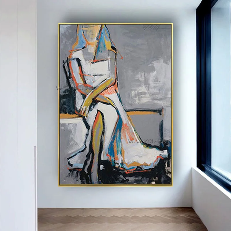 Elegance Canvas Paintings Abstract Home Decor Canvas Wall Art Hand Painted Picasso Oil Paintings Wall Deco
Elegance Canvas Paintings Abstract Home Decor Canvas Wall Art Hand Painted Picasso Oil Paintings Wall Deco