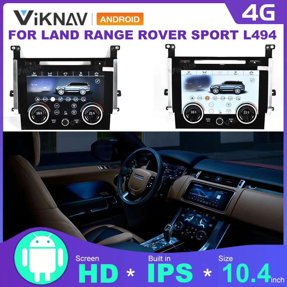10.4Inch Android AC Panel For Land Rover Range Rover Sport L494 2013-2017 Touch LCD Screen Condition Control
10.4Inch Android AC Panel For Land Rover Range Rover Sport L494 2013-2017 Touch LCD Screen Condition Control