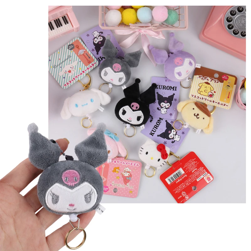 Anime Cartoon Plush Toy Kuromi My Melody Cinnamoroll KT Cat Pendant Kawaii Stuffed Animals Plushie Pendant Telescopic Keychain
Anime Cartoon Plush Toy Kuromi My Melody Cinnamoroll KT Cat Pendant Kawaii Stuffed Animals Plushie Pendant Telescopic Keychain