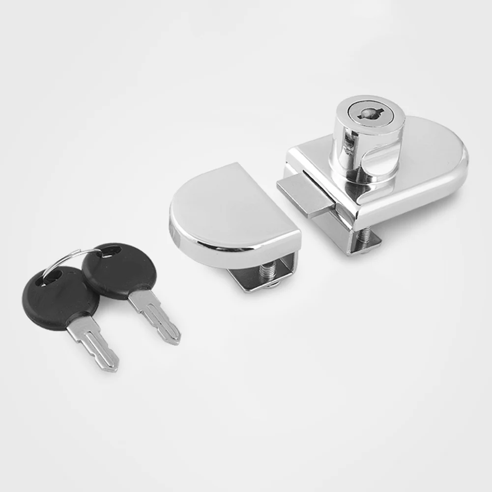 Replacement Punch free Display Cabinet Glass Door Lock Double-Door Hardware Kitchen Keys Zinc Alloy Silver Accessories Home
Replacement Punch free Display Cabinet Glass Door Lock Double-Door Hardware Kitchen Keys Zinc Alloy Silver Accessories Home