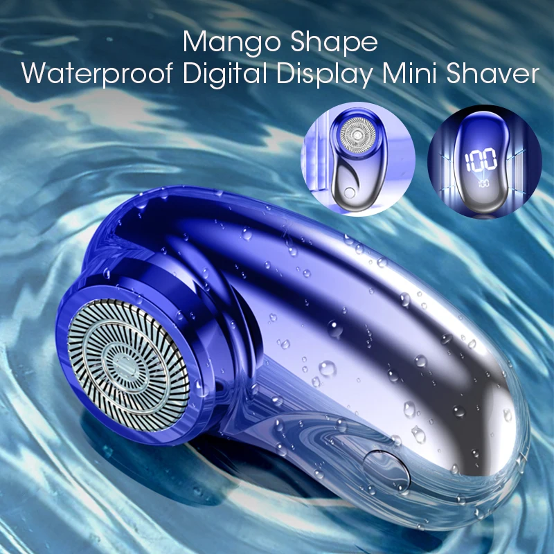 Portable Mini Shavers 60 Days Use Electric Shavers USB Rechargeable Beard Shave Waterproof Digital Display Pocket Shavers
Portable Mini Shavers 60 Days Use Electric Shavers USB Rechargeable Beard Shave Waterproof Digital Display Pocket Shavers