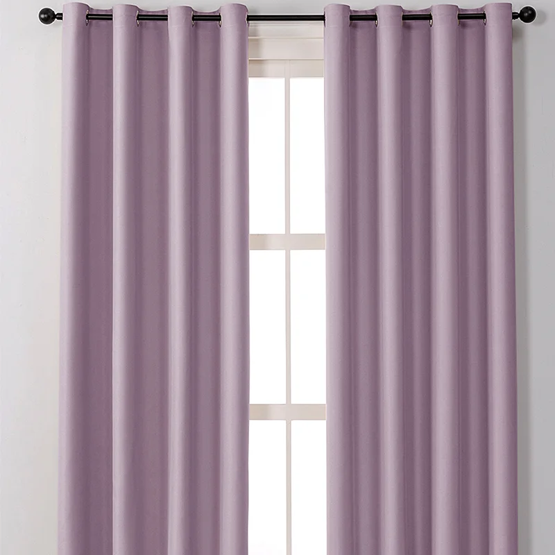 

Blackout Curtains for Living Room Bedroom Curtains for Window Drapes Purple Finished Blackout Curtains 1 Panel Blinds