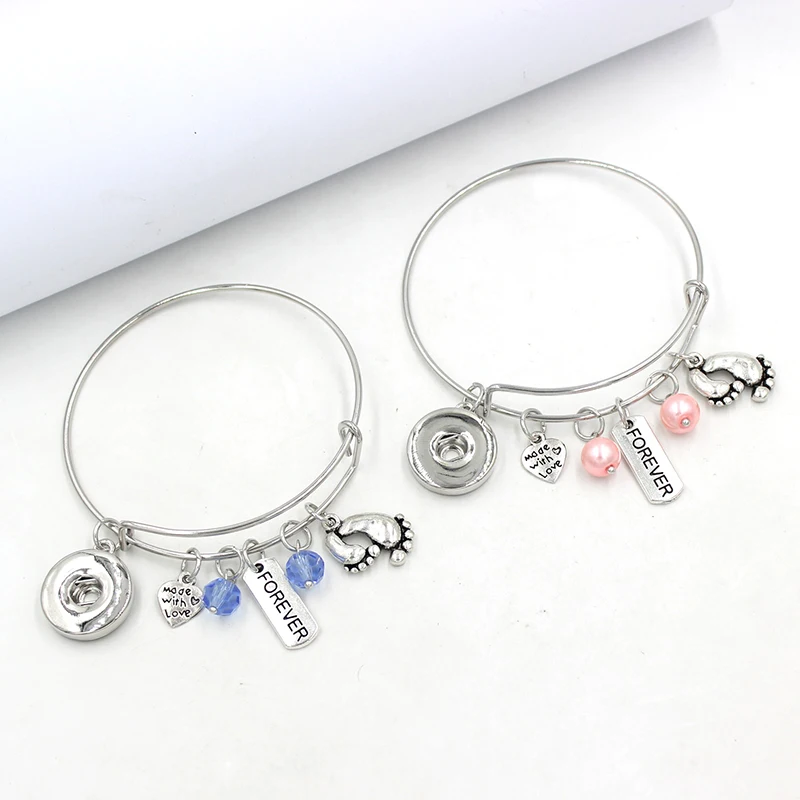 Expandable Wire Bracelet Inspiration Made With Love Forever Footprint Baby Boy Baby Girl Bracelets&Bangle For Women Gift Pulsera
Expandable Wire Bracelet Inspiration Made With Love Forever Footprint Baby Boy Baby Girl Bracelets&Bangle For Women Gift Pulsera