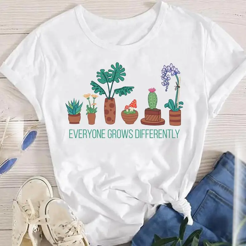 Футболка женская с коротким рукавом, милый модный топ с цветочным принтом в стиле 90-х, летняя одежда с графическим принтом
Футболка женская с коротким рукавом, милый модный топ с цветочным принтом в стиле 90-х, летняя одежда с графическим принтом