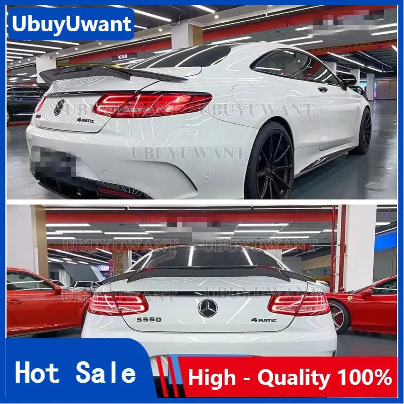 Карбоновый задний спойлер для багажника, задние крылья, губа для Mercedes Benz S класса W217 C217 Coupe RT Style 15-20, глянцевое крыло для сапога
Карбоновый задний спойлер для багажника, задние крылья, губа для Mercedes Benz S класса W217 C217 Coupe RT Style 15-20, глянцевое крыло для сапога