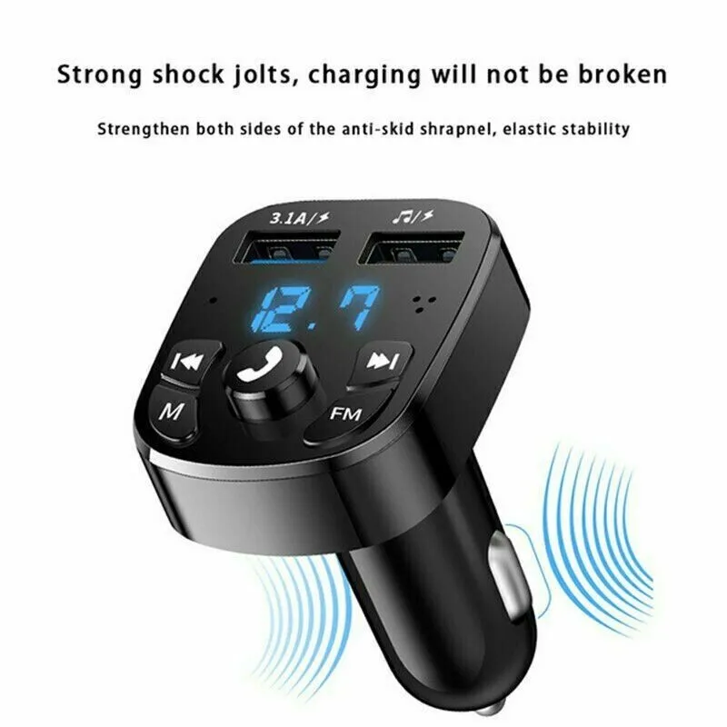 Автомобильный FM-трансмиттер со светодиодсветодиодный подсветкой и Bluetooth 2,4, запчасти для MP3 плеера, заменяет беспроводной адаптер 12-24 В с 2 USB ГГц
Автомобильный FM-трансмиттер со светодиодсветодиодный подсветкой и Bluetooth 2,4, запчасти для MP3 плеера, заменяет беспроводной адаптер 12-24 В с 2 USB ГГц