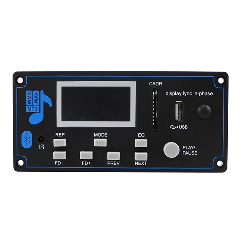 Расшифровка Bluetooth Board, MP3 декодирующая плата с поддержкой FM-радио AUX USB с отображением текста
Расшифровка Bluetooth Board, MP3 декодирующая плата с поддержкой FM-радио AUX USB с отображением текста