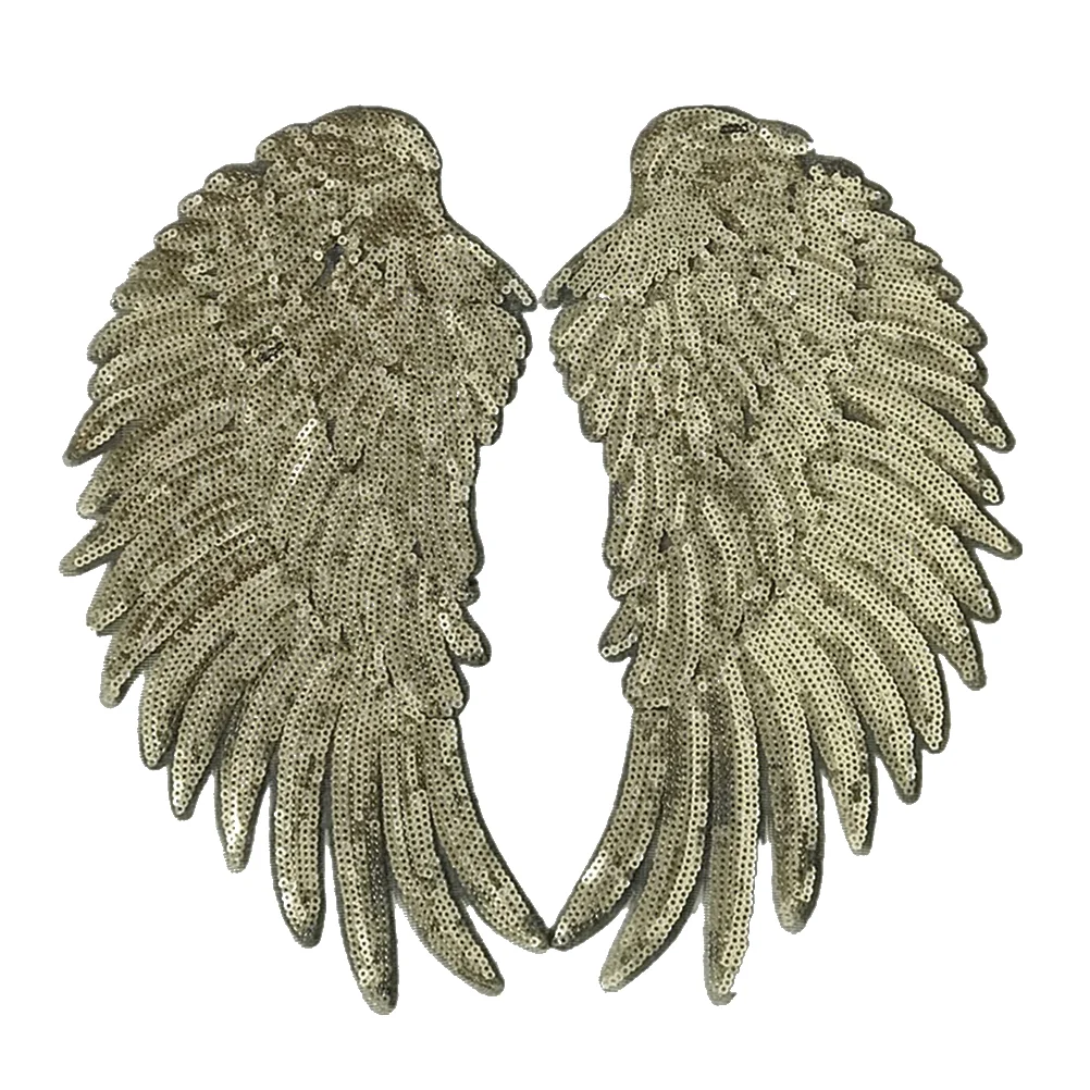 Sequins Applique Patch Wing Sequinclothes Craft Embroidery Large Diy Embroidered Motif
Sequins Applique Patch Wing Sequinclothes Craft Embroidery Large Diy Embroidered Motif