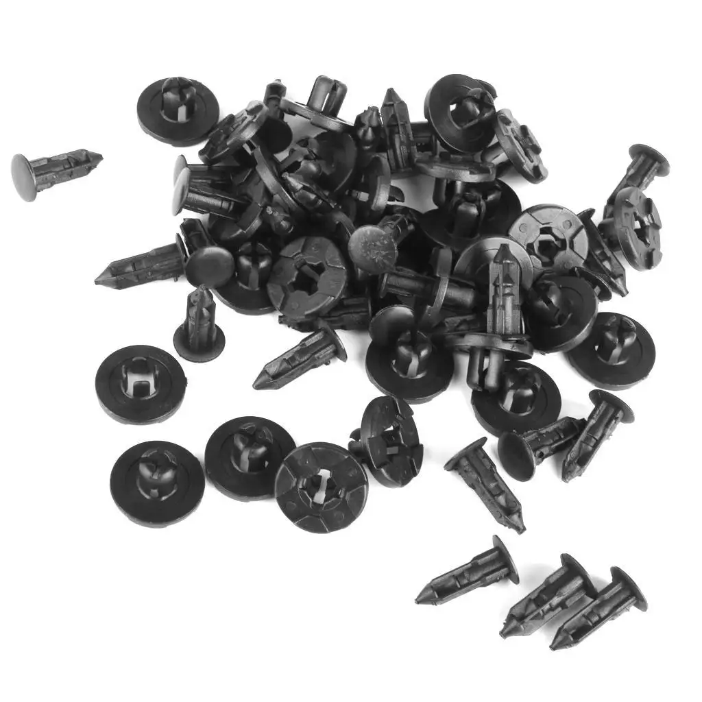 Tooling Replacement Nylon Push Type Rivet Bumper Clips For 91503-SZ3-003 30Pcs + Push-Type Rivet Clips For 01553-09321 30Pcs
Tooling Replacement Nylon Push Type Rivet Bumper Clips For 91503-SZ3-003 30Pcs + Push-Type Rivet Clips For 01553-09321 30Pcs