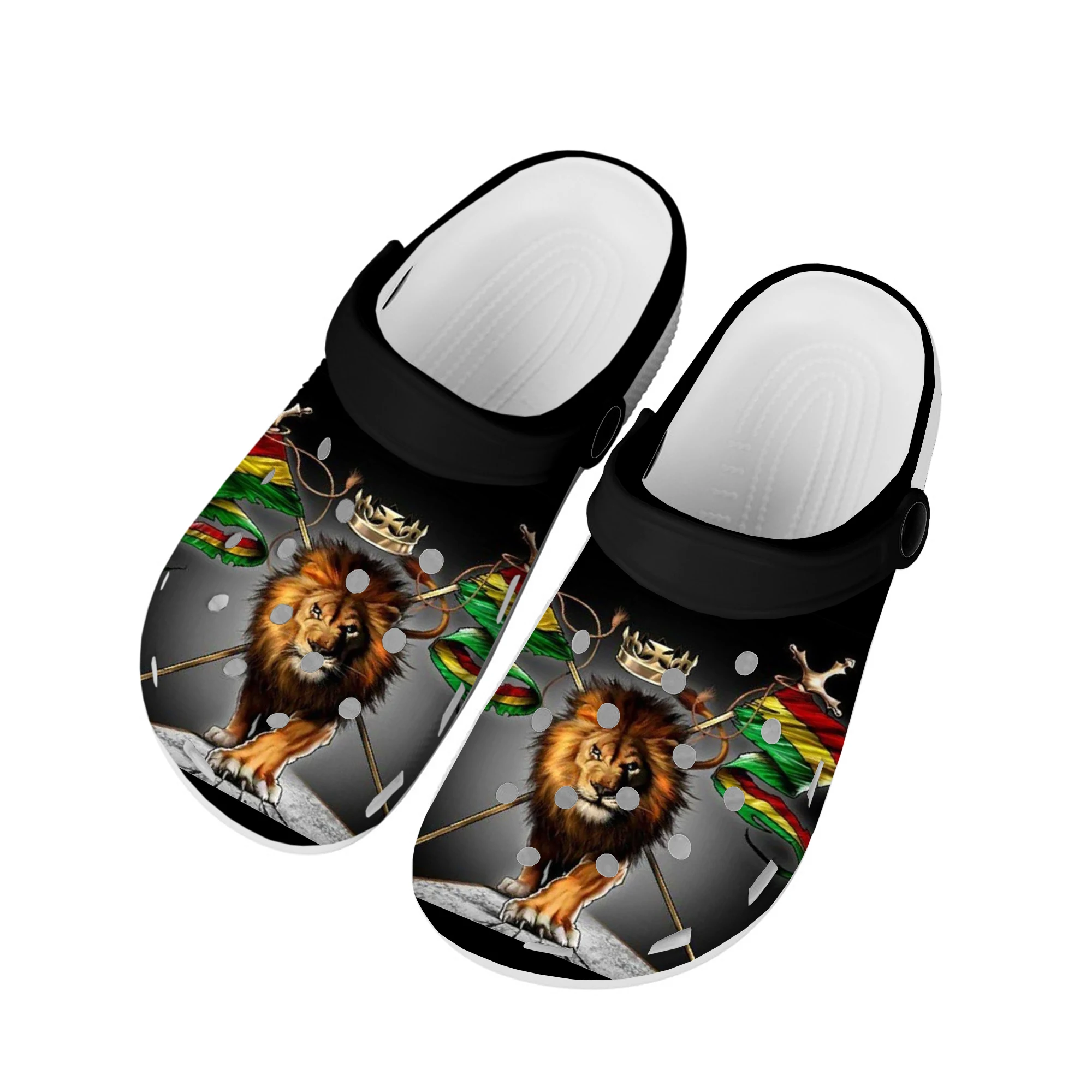 Сабо для дома Reggae rastafarirasta Rastafari Lion Of juah, обувь для воды на заказ для мужчин и женщин, садовые пляжные тапочки для подростков
Сабо для дома Reggae rastafarirasta Rastafari Lion Of juah, обувь для воды на заказ для мужчин и женщин, садовые пляжные тапочки для подростков