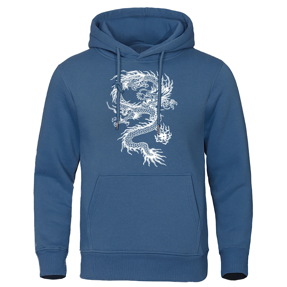 Chinese Style White Dragon Print Hoody Mens Crewneck Street Sweatshirt Hip Hop New Casual Clothing Pullovers Fleece Loose Hoodie 
Chinese Style White Dragon Print Hoody Mens Crewneck Street Sweatshirt Hip Hop New Casual Clothing Pullovers Fleece Loose Hoodie