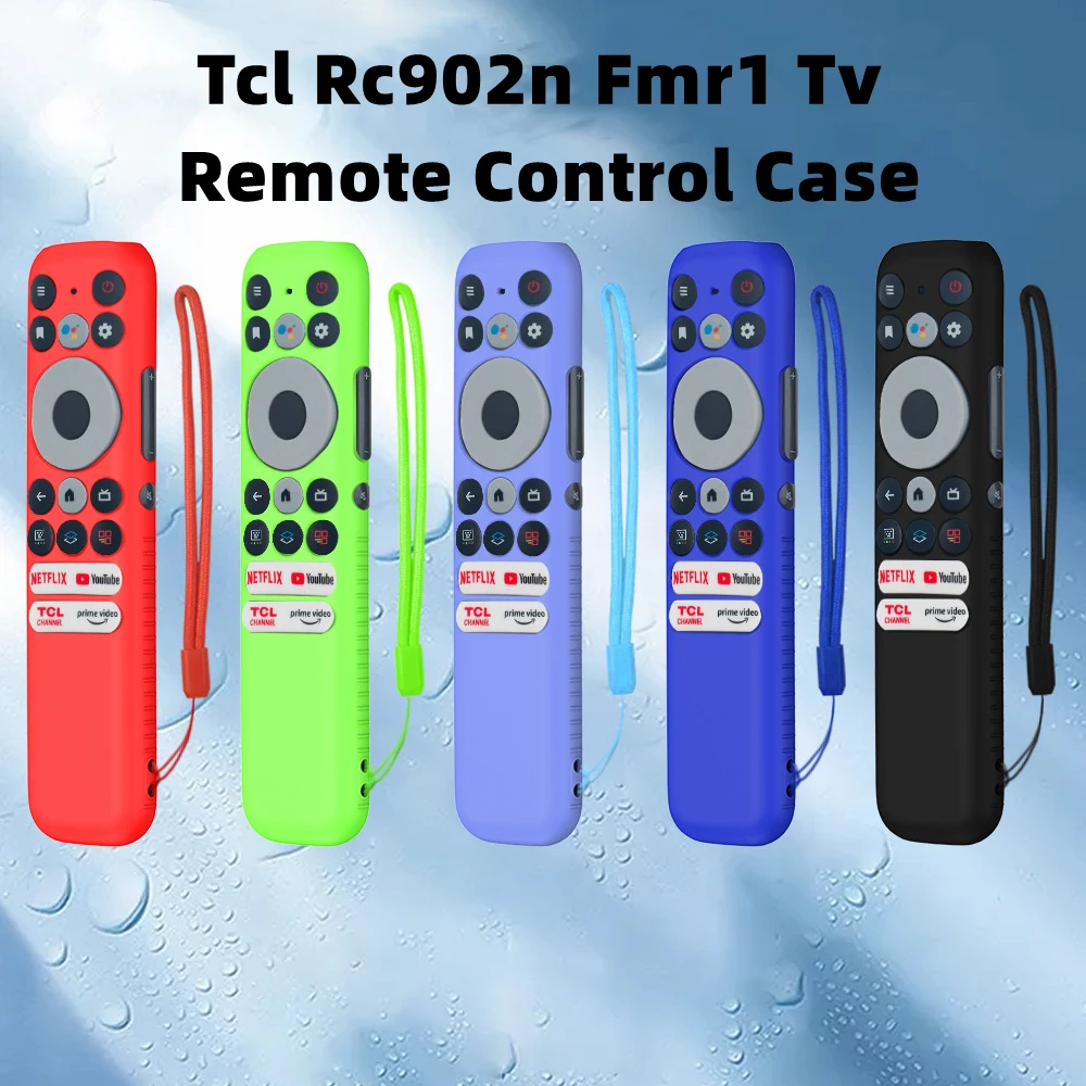 For Tcl Rc902n Fmr1 Tv Remote Control Case Antifall Dust Protective Silicone Cover Remote Accessories Sleeve Waterproof Storage
For Tcl Rc902n Fmr1 Tv Remote Control Case Antifall Dust Protective Silicone Cover Remote Accessories Sleeve Waterproof Storage