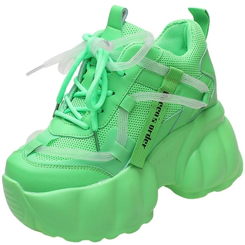 2023 Women Wedge Casual Chunky Shoes High Platform Shoes 9CM Brand Autumn Breathle Mesh Sneakers Thick Bottom Sport Shoes New
2023 Women Wedge Casual Chunky Shoes High Platform Shoes 9CM Brand Autumn Breathle Mesh Sneakers Thick Bottom Sport Shoes New