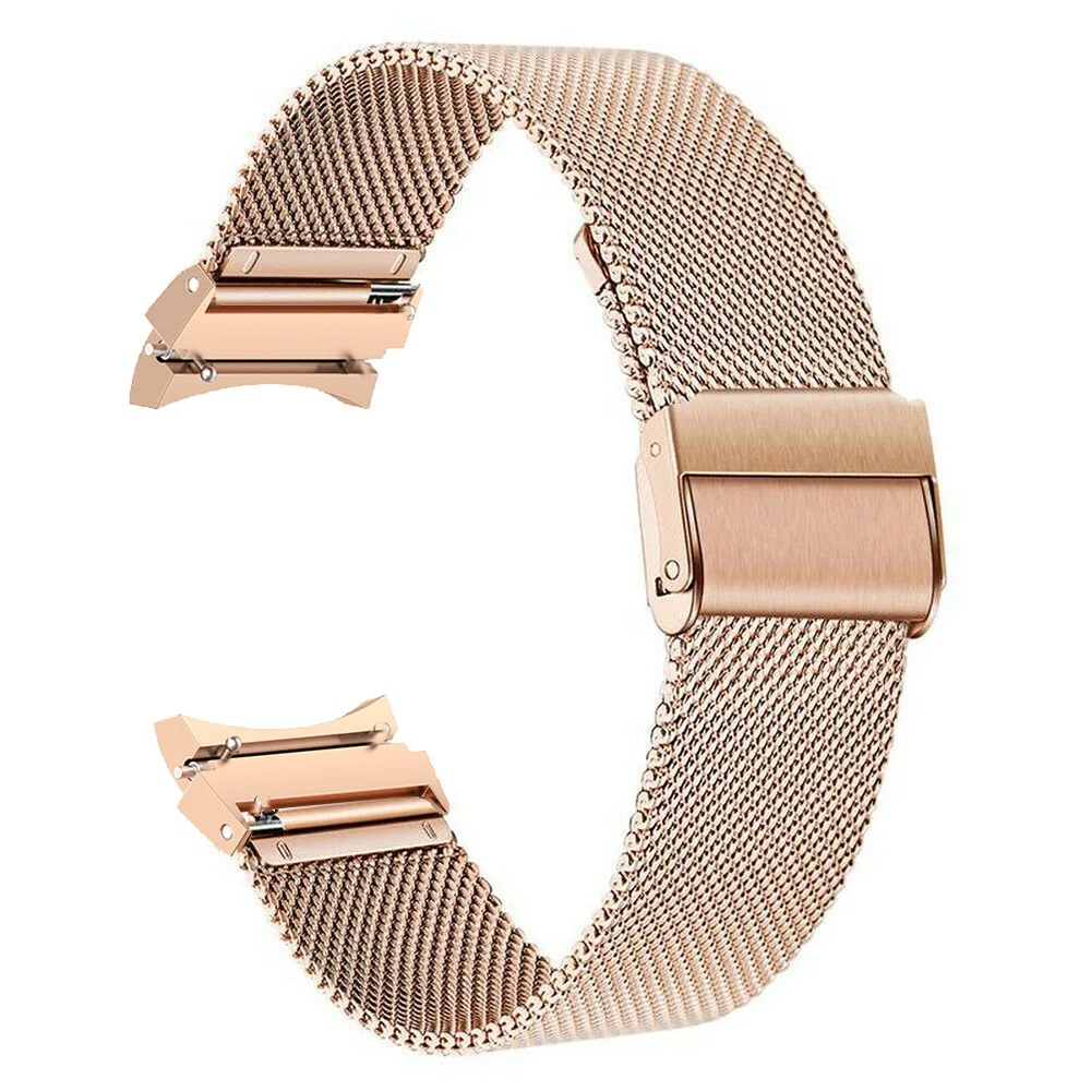 No Gap Mesh Strap for Samsung Galaxy Watch 4 Classic 46mm 42mm Band Galaxy Watch 4 40mm 44mm Stainless Steel Curved end Bracelet
No Gap Mesh Strap for Samsung Galaxy Watch 4 Classic 46mm 42mm Band Galaxy Watch 4 40mm 44mm Stainless Steel Curved end Bracelet