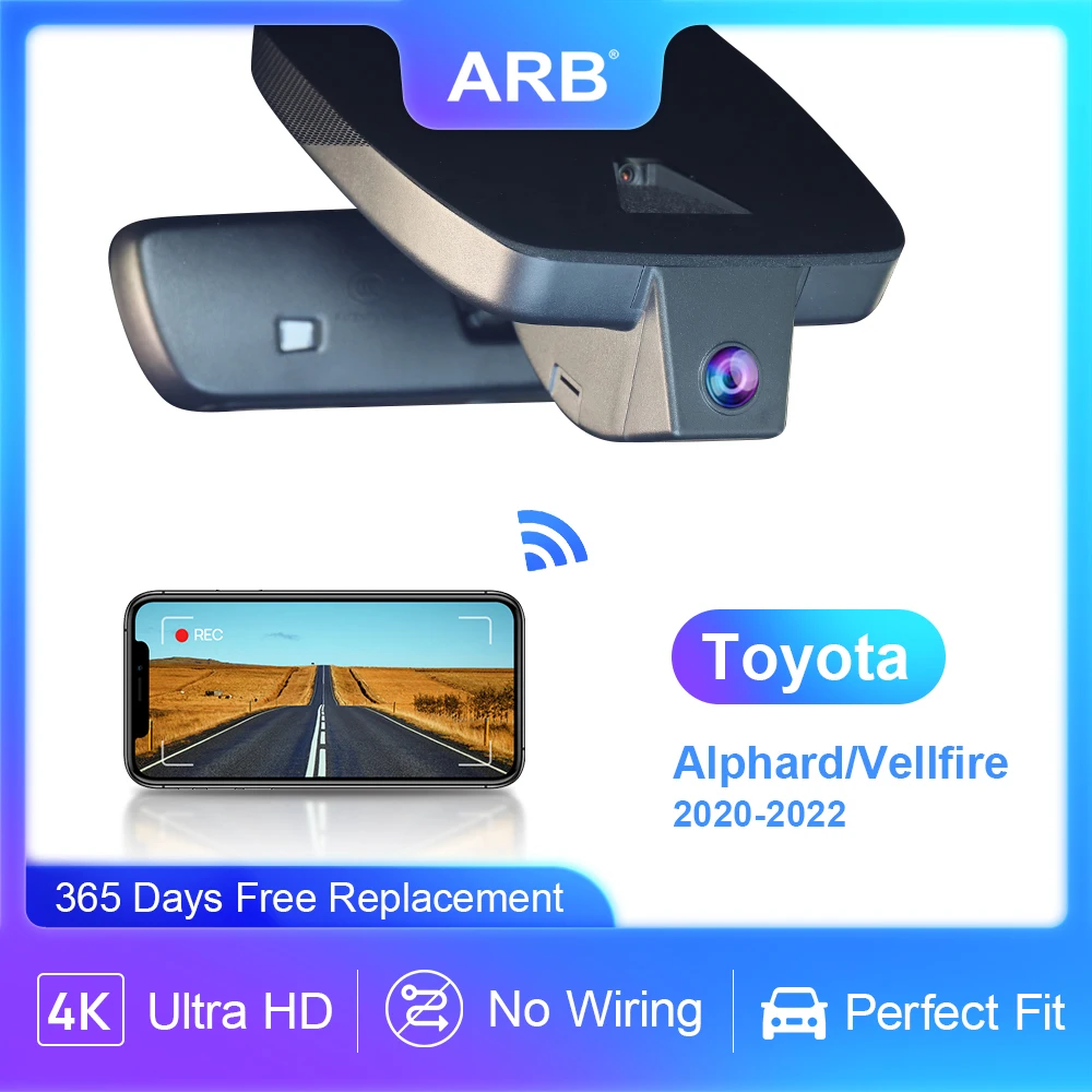 Car Dash Camera for Toyota Alphard Vellfire 2020 2021 2022,ARB Dash Cam 4K Wireless for Toyota,Plug and Play,Car Accessories
Car Dash Camera for Toyota Alphard Vellfire 2020 2021 2022,ARB Dash Cam 4K Wireless for Toyota,Plug and Play,Car Accessories