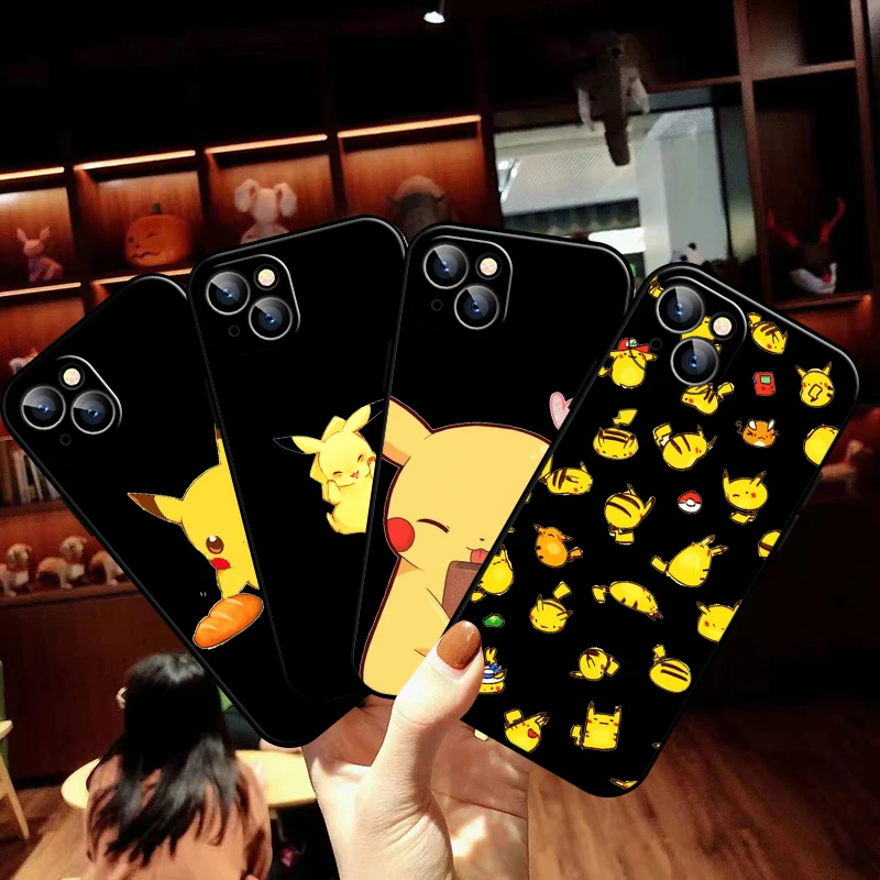 Pokémon Pikachu Phone Case For Funda iPhone 11 12 13 Pro Max Mini X XR XS Max SE 2020 6 6s 7 8 Plus Silicone Cover Black
Pokémon Pikachu Phone Case For Funda iPhone 11 12 13 Pro Max Mini X XR XS Max SE 2020 6 6s 7 8 Plus Silicone Cover Black