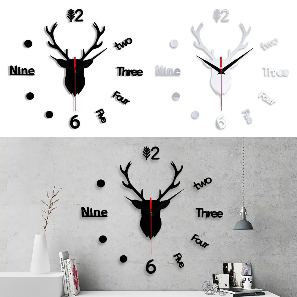 Self-adhesive Sticker 3D Modern Style Home Decoration DIY Wall Clock Silent Quartz Mirror Surface Acrylic Accessories
Self-adhesive Sticker 3D Modern Style Home Decoration DIY Wall Clock Silent Quartz Mirror Surface Acrylic Accessories