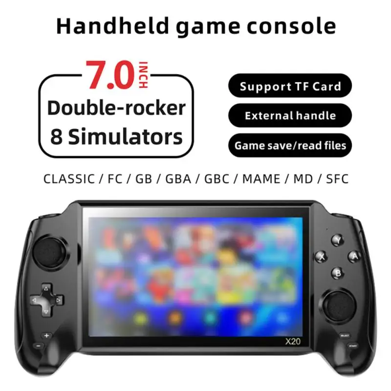 Portable 5.5 Inch Double Rocker Handheld Game Machine Handheld PSP Handheld Game Machine Support For Download Games
Portable 5.5 Inch Double Rocker Handheld Game Machine Handheld PSP Handheld Game Machine Support For Download Games