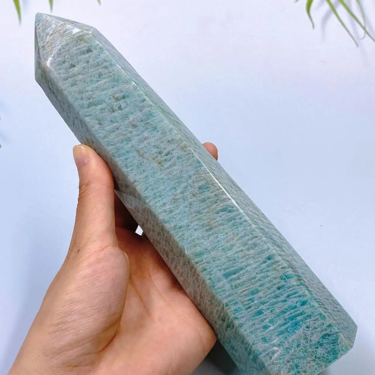 Natural Amazonian Stone Crystal Quartz Energy Square Tip Six-Sided Tower Energy Gem Reiki Healing
Natural Amazonian Stone Crystal Quartz Energy Square Tip Six-Sided Tower Energy Gem Reiki Healing